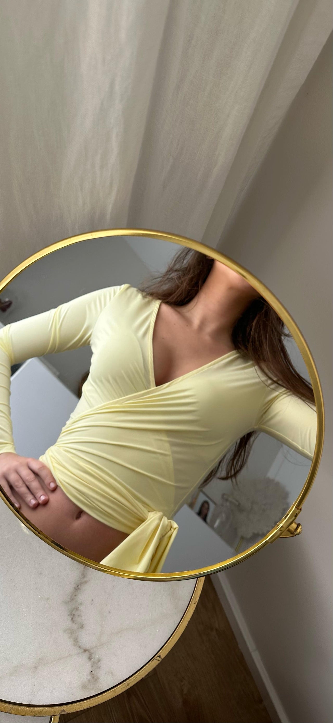 BAILARINA CORTA AMARILLA